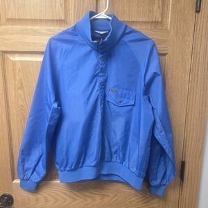 Eddie Bauer Bright Blue Lightweight Shirt Jacket